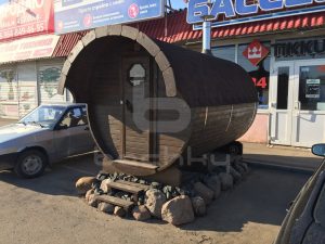Выставочная площадка бань бочек в Саратове